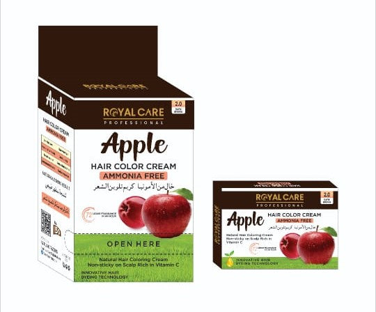 Royal Care Apple Hair Color Cream - Dark Brown