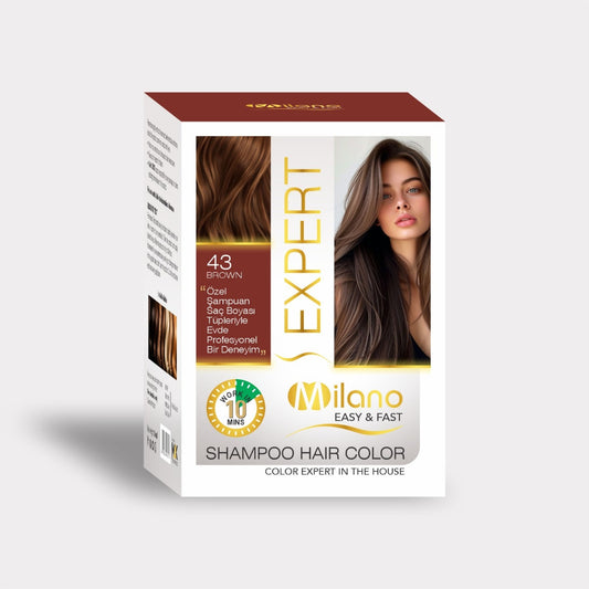Expert Milano Hair Color - 43 BROWN